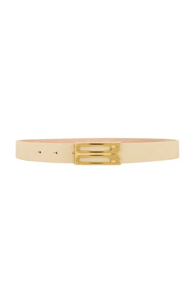 Victoria Beckham Regular Frame Belt In White