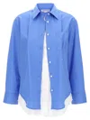 Victoria Beckham Layered Pocket Hem Shirt