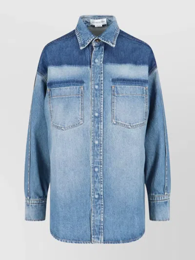 VICTORIA BECKHAM RELAXED FIT SHIRT LONG SLEEVES