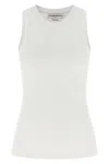 Victoria Beckham 'rib Tank' Top In White