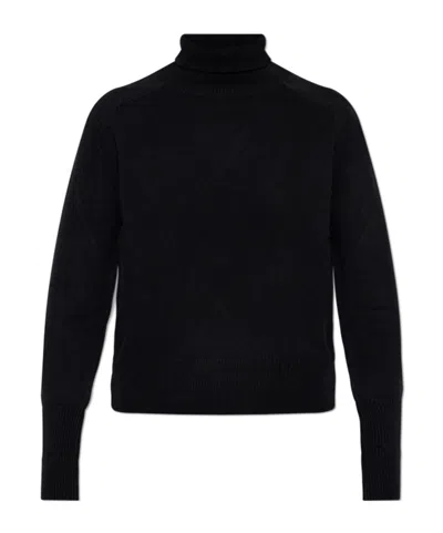 Victoria Beckham Roll-neck Sweater In Black