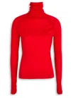 Victoria Beckham Turtleneck Sweater In Red