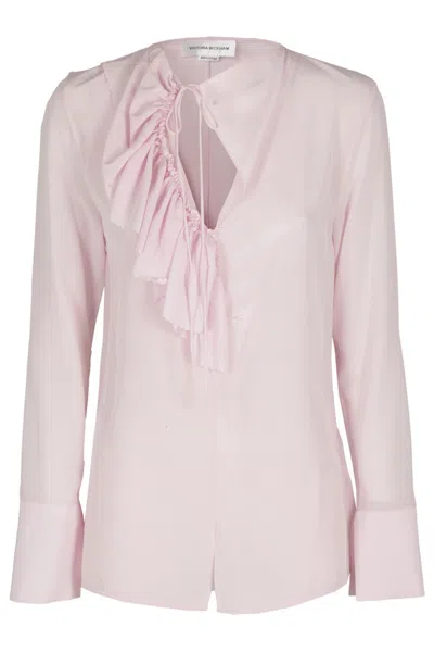 VICTORIA BECKHAM VICTORIA BECKHAM ROMANTIC RUFFLE BLOUSE