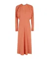 Victoria Beckham Dolman Midi In Red