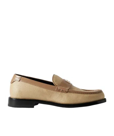 Victoria Beckham Round-toe Loafers In Neutral