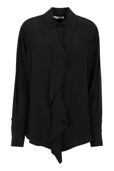 VICTORIA BECKHAM RUFFLE DETAILED SHIRT