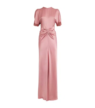 floor length dress women V-Neck Lace Stain A-Line Floor-length Evening Dress, Black / 0 main image 1