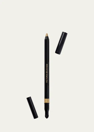 Victoria Beckham Jewel Liner In Gold Lame