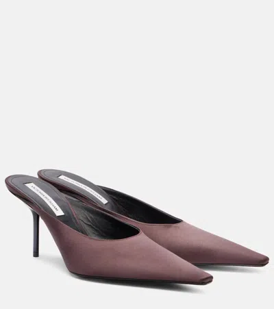 Victoria Beckham Satin Mules