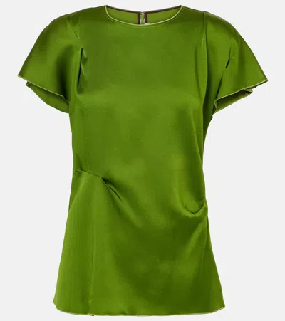 VICTORIA BECKHAM SATIN TOP