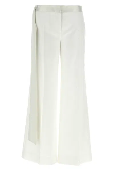 Victoria Beckham 'satin Waistband' Pants