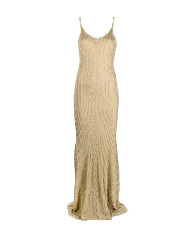 VICTORIA BECKHAM SCOOP-NECK DRESS