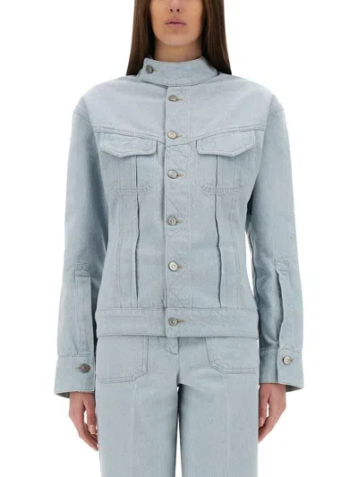 VICTORIA BECKHAM VICTORIA BECKHAM "SCULPTURAL" DENIM JACKET