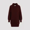Victoria Beckham Wool Sweater In Port