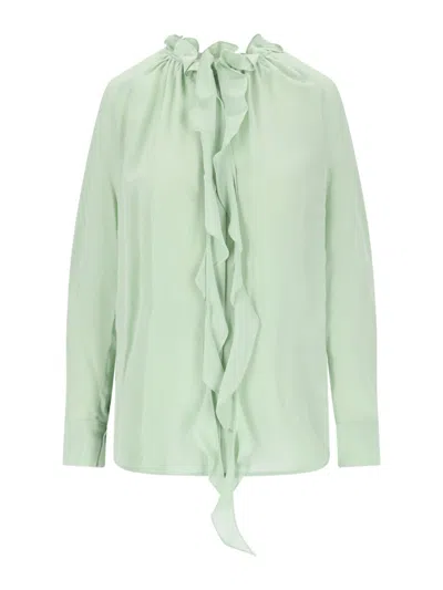 VICTORIA BECKHAM SHIRT WITH RUFFLES