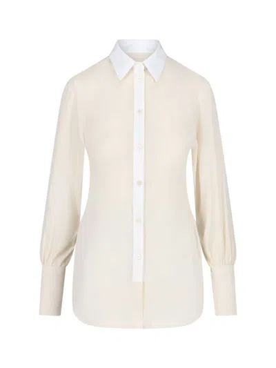 Victoria Beckham Shirts In Neutral