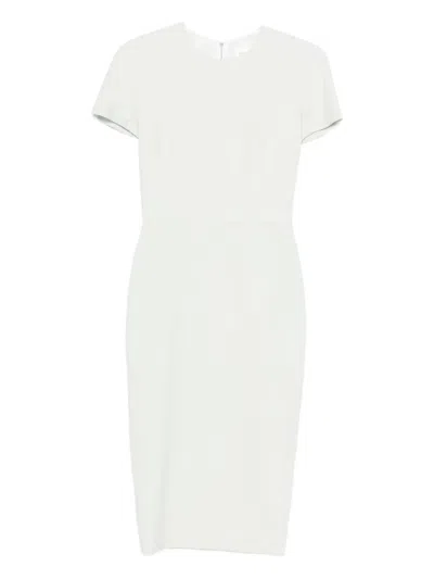 VICTORIA BECKHAM SHORT-SLEEVE MIDI DRESS