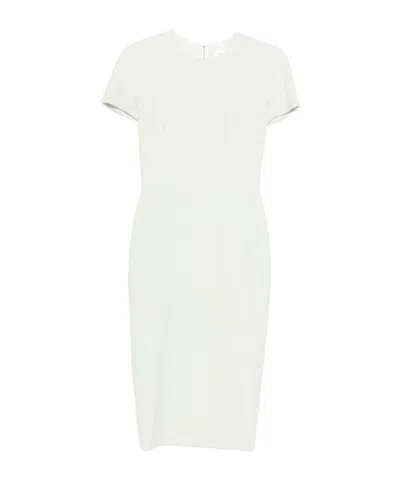 VICTORIA BECKHAM SHORT-SLEEVE MIDI DRESS
