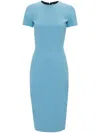 VICTORIA BECKHAM SHORT-SLEEVE T-SHIRT MIDI DRESS