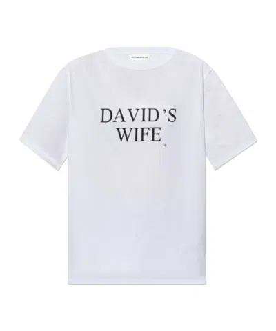 VICTORIA BECKHAM DAVID'S WIFE T-SHIRT