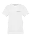 Victoria Beckham Womens White Logo-print Regular-fit Organic-cotton Jersey T-shirt Xl In White