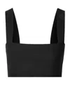 Victoria Beckham Women Body Strap Bandeau Top In Black