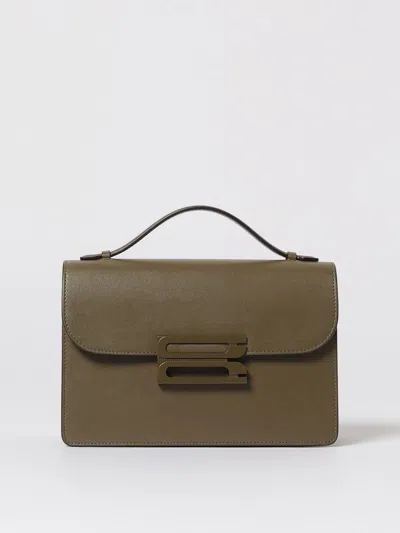 Victoria Beckham Shoulder Bag Victoria  Woman Color Kaki In Brown