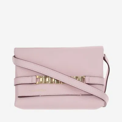 Victoria Beckham Shoulder Bag With Chain In Pink