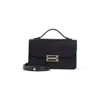 Victoria Beckham Structured Shoulder Bag With Elegant Hardware In Black