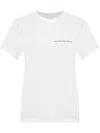 Victoria Beckham Womens White Logo-print Regular-fit Organic-cotton Jersey T-shirt Xl In White