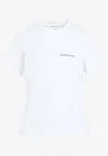 Victoria Beckham Womens White Logo-print Regular-fit Organic-cotton Jersey T-shirt Xl In White