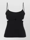 Victoria Beckham Cami Top With Cut-out Design And Spaghetti Straps
