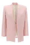 Victoria Beckham Tailored Blazer Jacket Padded Shoulders