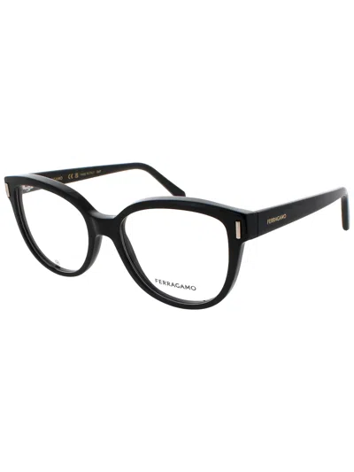 Victoria Beckham Sleek Mini Acetate Eyeglasses In Black