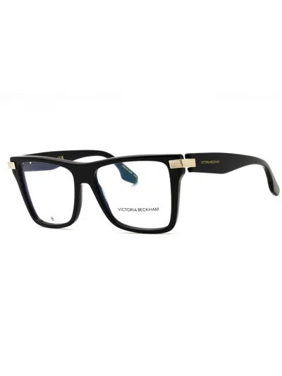 Victoria Beckham Sleek Rectangular Eyeglasses For Women In Black
