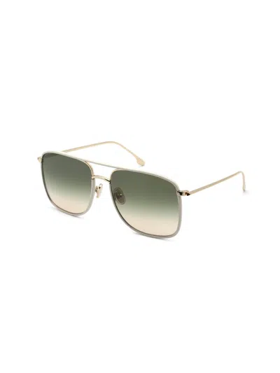 Victoria Beckham Sleek Rectangular Women's Sunglasses (s) In Multi
