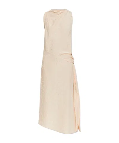 Victoria Beckham Sleeveless Dress In Neutral