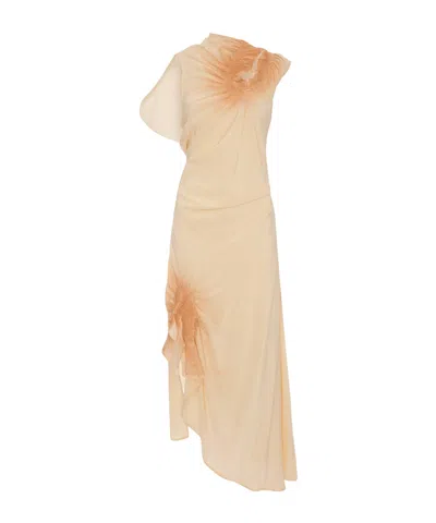Victoria Beckham Sleeveless Dress In Neutral