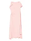 Victoria Beckham Sleeveless Evening Dress In Pink
