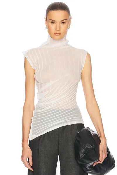 VICTORIA BECKHAM SLEEVELESS HIGH NECK TOP