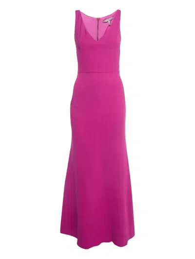 Pre-owned Victoria Beckham Sleeveless Maxi Dress In Pink
