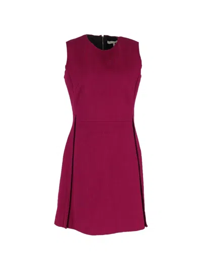 Pre-owned Victoria Beckham Sleeveless Mini Dress In Red