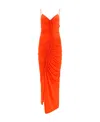 Victoria Beckham Sling Dress In Red