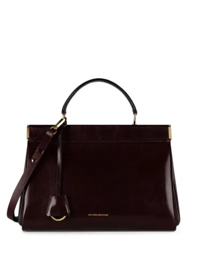 Victoria Beckham Sloane Frame 28 Leather Tote Bag In Blue
