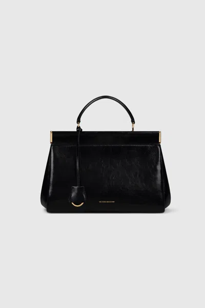 Victoria Beckham Sloane Frame Bag 28 Supple Shine Leather