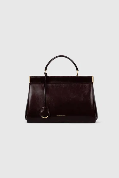 Victoria Beckham Sloane Frame Bag 28 Supple Shine Leather