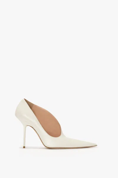 Victoria Beckham Sloane Sculptural Pump 100 In Yellow