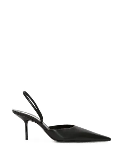 Victoria Beckham Sloane Slingback Heeled Pumps In Black