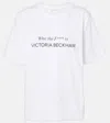 Victoria Beckham Fashion Stole My Smile White T-shirt In White