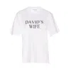 Victoria Beckham Smiling On The Inside Cotton T-shirt In White